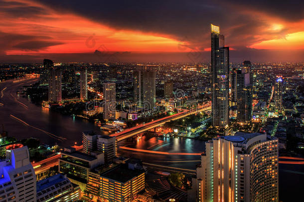 曼谷市的河流