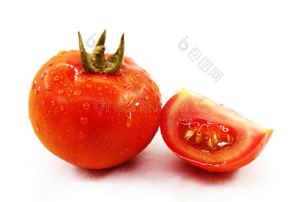 滴红的西红柿