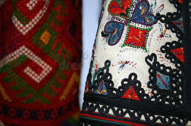 罗马尼亚传统民俗服装.细节1