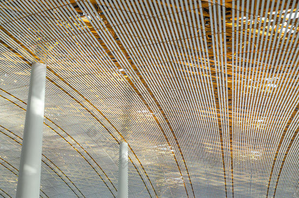 北京机场吊顶结构