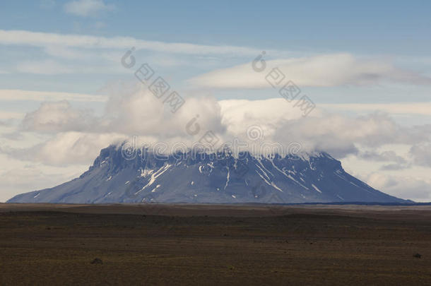 冰岛。赫杜布雷德山。高地地区。f<strong>88</strong>路。