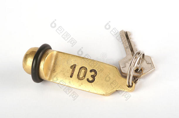 103房间的酒店钥匙