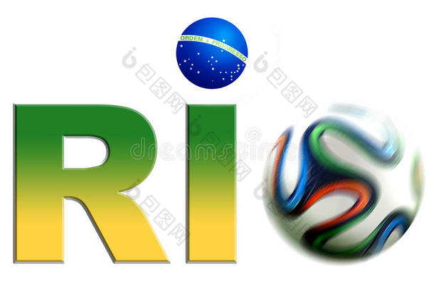 里约世界杯标志