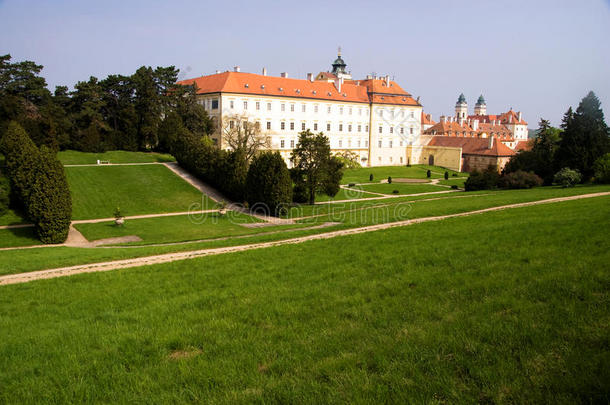 捷克共和国南摩拉维亚瓦尔蒂斯城堡