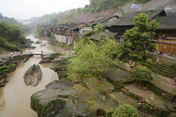 中山古城，中国。