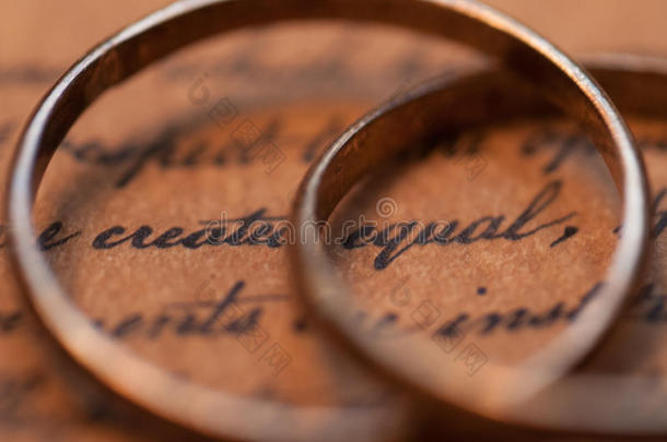 美国宪法上的结婚戒指