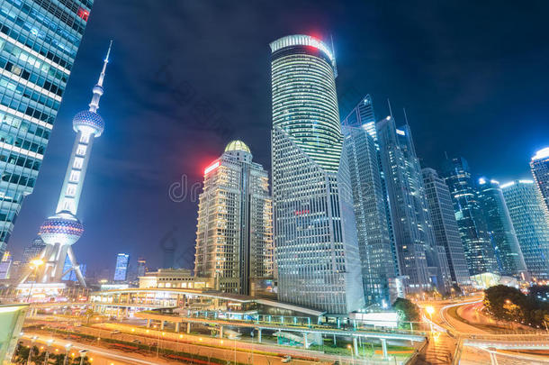 上海美丽的夜景