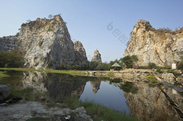 泰国考恩石公园