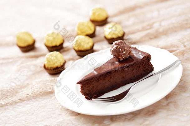 双层巧克力芝士蛋糕