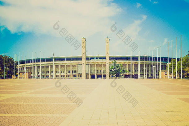 复古造型柏林奥林匹亚广场