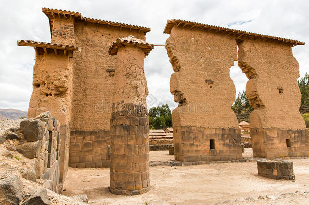 拉奇，秘鲁库斯科印加考古遗址，查查神庙遗址，南美洲