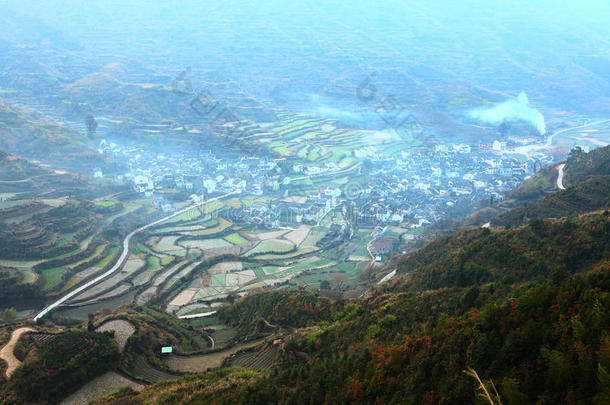 中国乡村梯田