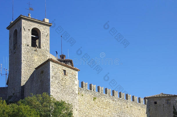 圣马力诺的瓜伊塔城堡