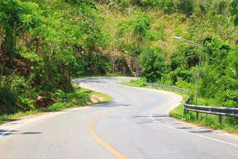 s曲线道路图片