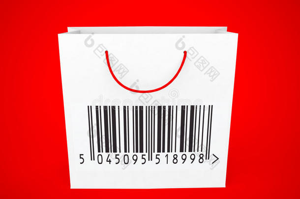网上快速购物安全购物袋条形码