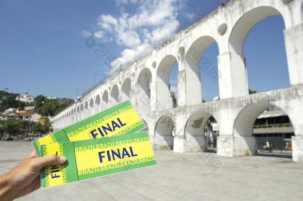 巴西决赛门票里约热内卢拉帕拱门中心