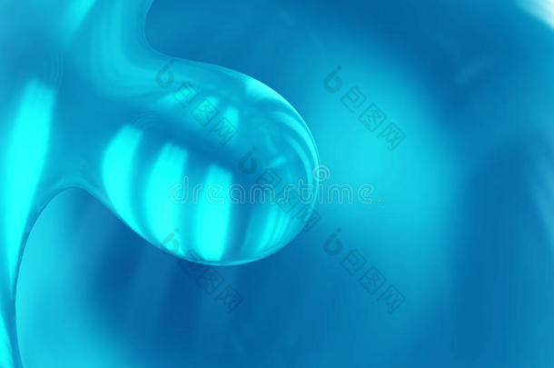 抽象玻璃蓝色背景纹理效果