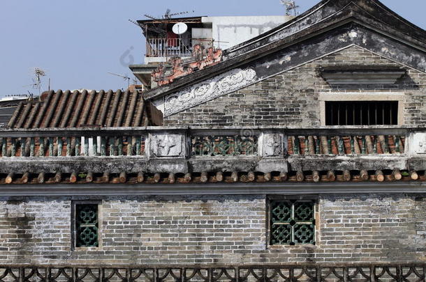 亚洲砖瓷器中国人遗产