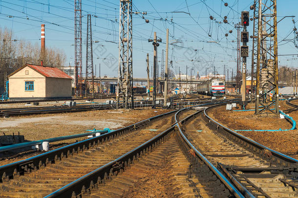 乌克兰哈尔科夫<strong>客运站</strong>铁路