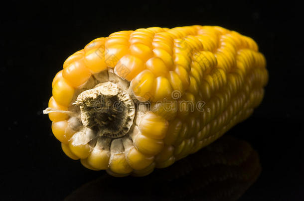 玉米、玉米棒、黄色、成熟、谷物、食品、健康、玉米