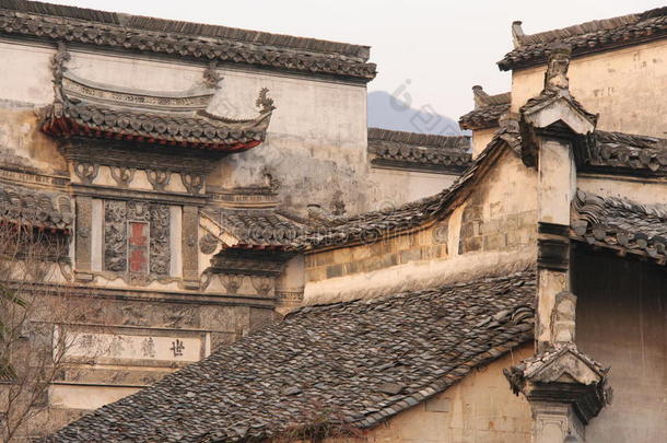 <strong>中国古代</strong>村落屋顶