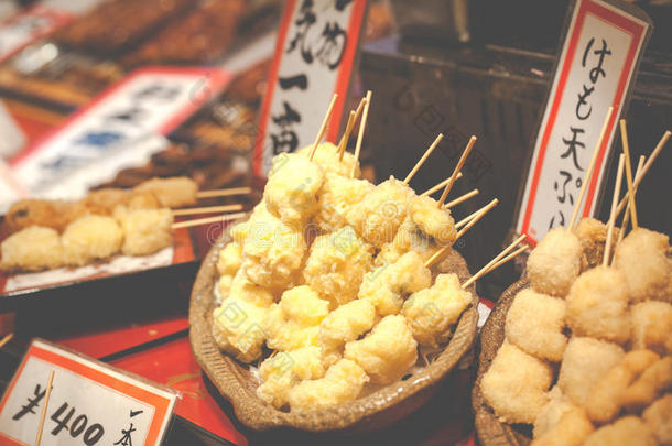 日本传统食品市场。