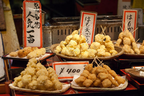 日本传统食品市场。