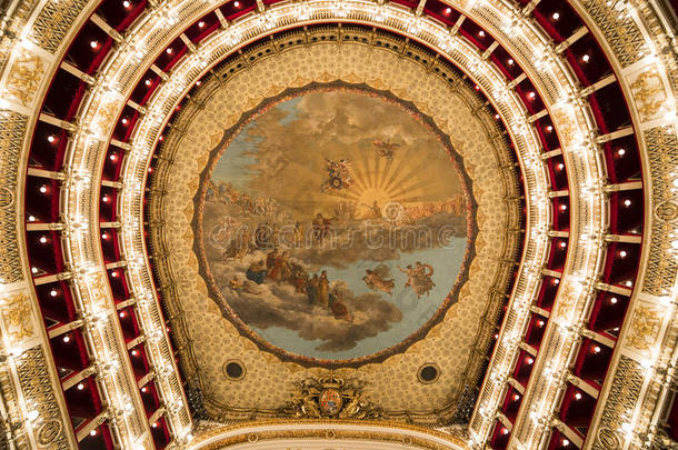 意大利那不勒斯歌剧院圣卡罗剧院