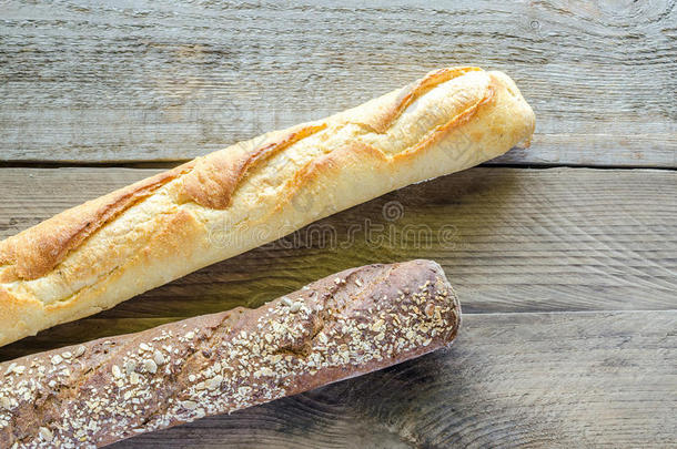 小麦黑麦法式面包