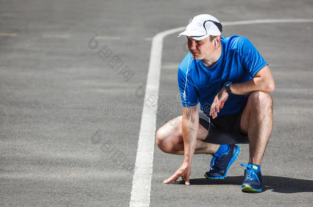 年轻的男选手<strong>准备好了吗</strong>