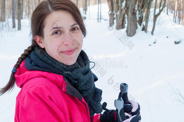 中年女子滑雪，奥兰治维尔，达芬