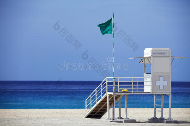 海滩蓝色海岸海岸警卫队海岸线
