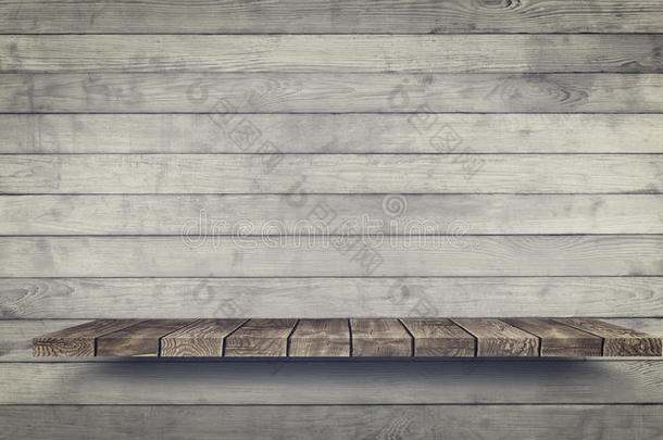 木质纹理背景。旧板。