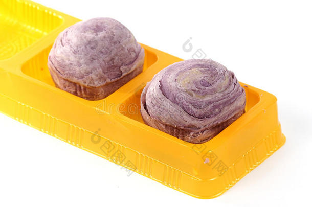 香芋紫面包