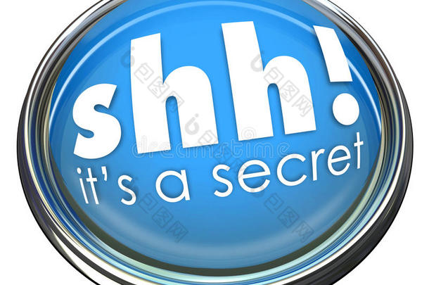ssh这是一个秘密的单词按钮灯的<strong>机密</strong>信息