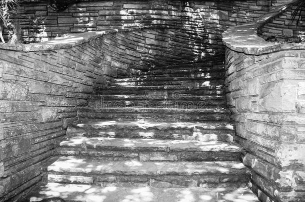 黑白楼梯
