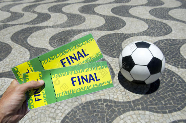 巴西科帕卡巴纳足球决赛<strong>门票</strong>