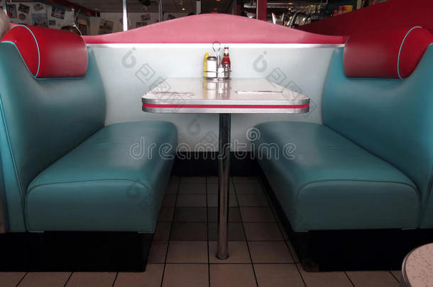 20世纪50年代售货棚展位装饰<strong>餐车</strong>