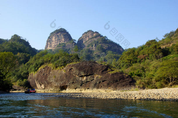 福建武夷山峡谷