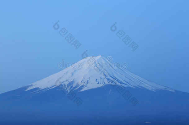 富士山，川口子湖风景