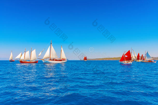 古典木帆船