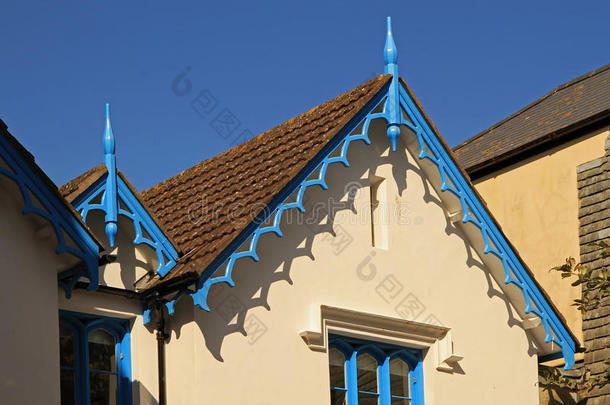 建筑师建筑的建筑学蓝色建筑