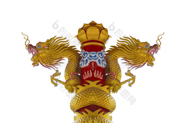 两尊金龙<strong>头像</strong>