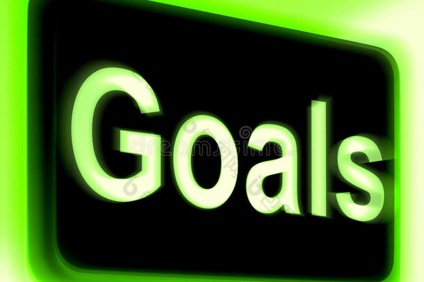 目标标志表示目标、目标或愿望