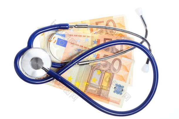 医疗费用：听诊器用欧元支付