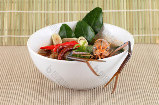 泰式虾仁汤