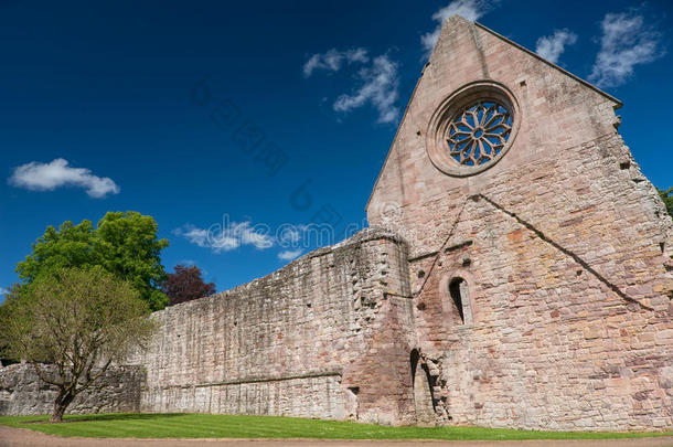 苏格兰德莱堡修道院遗址