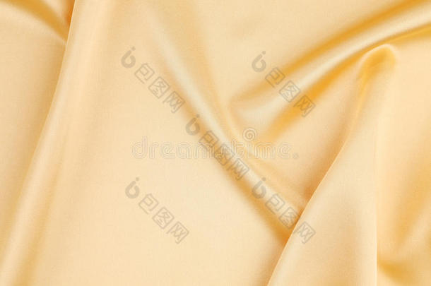 金色丝绸背景。