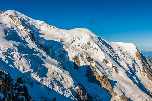 勃朗峰，勃朗峰，夏蒙尼，阿尔卑斯山，法国