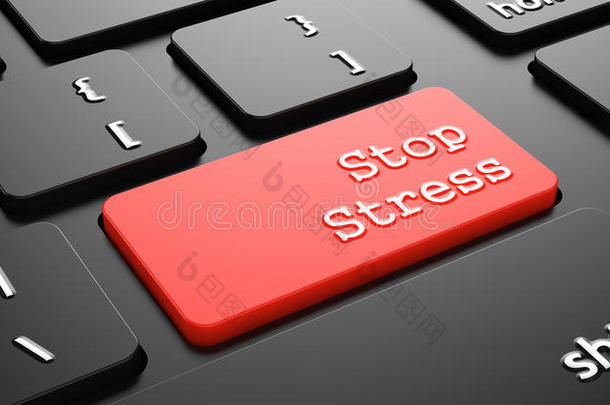 停止对红色键盘<strong>按钮</strong>的<strong>压力</strong>。
